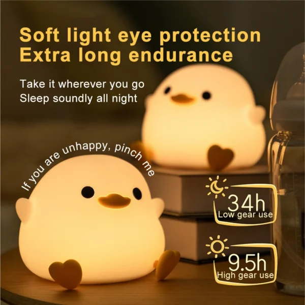 Cute Duck LED Night Light