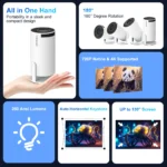 4K Projector Android HY300