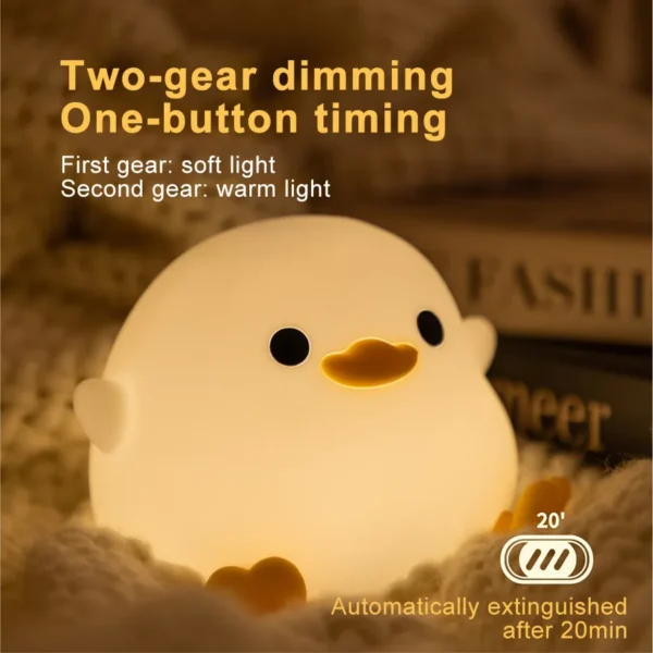 Cute Duck LED Night Light