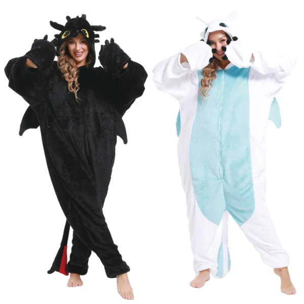 Cozy Dragon Onesie Pajamas