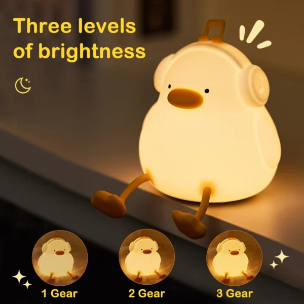 Cute Duck LED Night Light