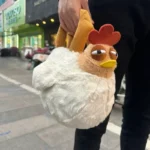 Fur Chicken Plush Bag Hen Shape Handbag