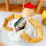 Fur Chicken Plush Bag Hen Shape Handbag