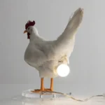 Funny Easter Home Decor Chicken Lamp