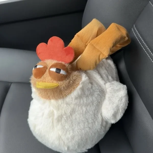 Fur Chicken Plush Bag Hen Shape Handbag