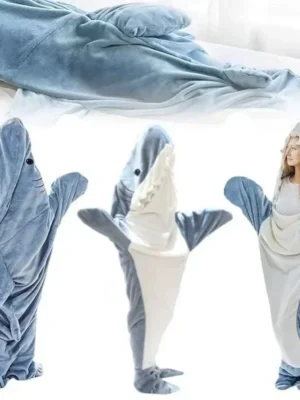 Cozy Shark Snuggle Blanket