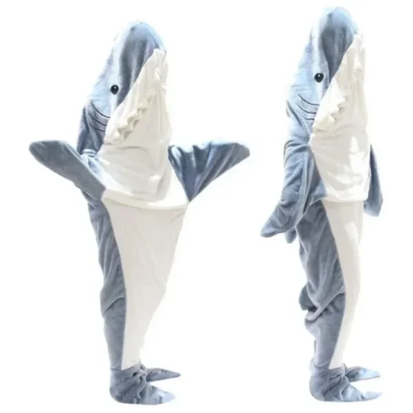 Cozy Shark Snuggle Blanket