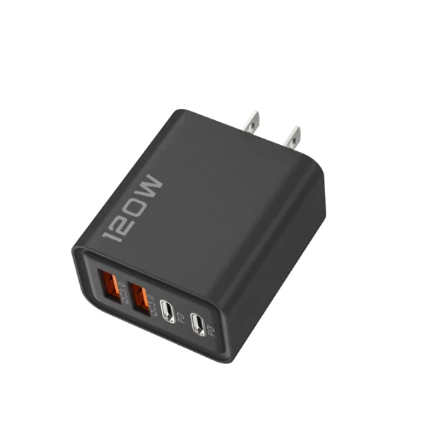 USB Charger 120W Fast Charging Adapter