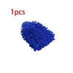 Chenille Car Wash Gloves Double-Sided Cleaning