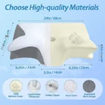 Memory Foam Cervical Pillow for Neck Support
