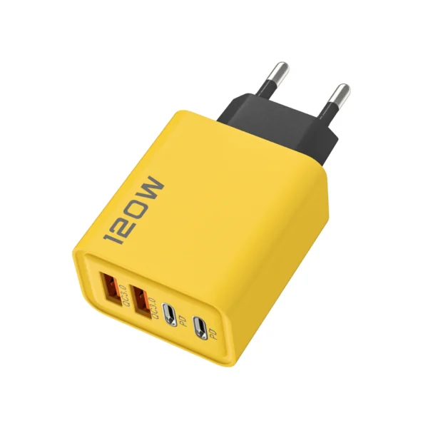 USB Charger 120W Fast Charging Adapter