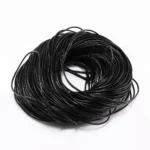 2-5m/lot 1.5 2 2.5 3 4 5 6mm 3 Color Genuine Cow Leather Round Thong Cord DIY Bracelet Findings Rope String For Jewelry Making