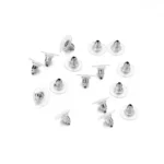 100pcs-rhodium