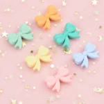 LOFCA Silicone Crown Beads 10pcs BPA Free Food Grade Silicone Beads Used in making Necklace Bracelets Jewelry accessories