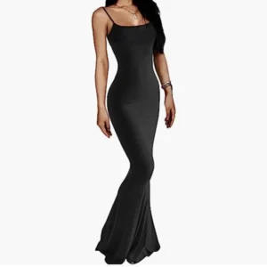 Satin Slip Sleeveless Backless Maxi Dress Women Y2K Summer Bodycon Elegant Sexy Outfits Ladies Birthday Party Club Sundress
