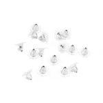 100pcs-silver
