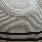 Summer Striped Beach Knitted Dress O Neck Short Sleeves Chic Hotsweet Slim Sundress Streetwear Y2K Bodycon Midi Dress photo review
