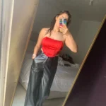 Sleeveless Off Shoulder Fashion Sexy Corset Crop Tops Vest Female Underwear Backless Bustier Top Solid photo review