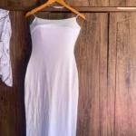 Satin Slip Sleeveless Backless Maxi Dress Women Y2K Summer Bodycon Elegant Sexy Outfits Ladies Birthday Party Club Sundress photo review
