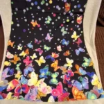 2024 European and American Cross Border Women's New Dress V-neck Sleeveless Sexy Printed Large Hem Foreign Trade Dress photo review