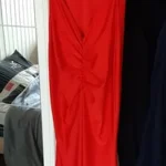 Weird Puss Sexy Backless Women Evening Maxi Dress Folds V-Neck Sleeveless Coquette Elegant Mermaid Matching Banquet Prom Bodycon photo review