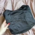 Sexy Women Tube Tops Solid Sleeveless Slim Skinny Corset Cropped Top 2022 Summer Casual Elegant Female Strapless Vest photo review