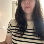 Summer Striped Beach Knitted Dress O Neck Short Sleeves Chic Hotsweet Slim Sundress Streetwear Y2K Bodycon Midi Dress photo review
