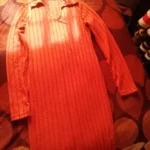 Women sexy knit V-neck reverse neck split dress autumn winter full sleeve elastic basic body sweater photo review