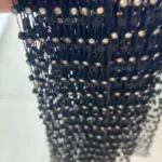 Black Dresses Women Summer New O-Neck Sleeveless Sexy Clubwear Hollow Out Dress Fashion Print Casual Elegant Slim Female Dresses photo review