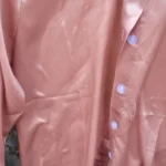 Spring Fashion Button Up Satin Silk Shirt Vintage Blouse Women White Tops Lady Long Sleeves Female Loose Street Shirts 11355 photo review