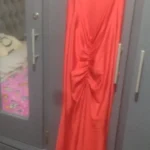Weird Puss Sexy Backless Women Evening Maxi Dress Folds V-Neck Sleeveless Coquette Elegant Mermaid Matching Banquet Prom Bodycon photo review