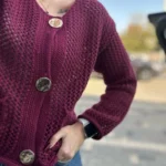 Autumn Winter Knitted Cardigans For Women Casual Button Long Sleeve Female Sweater 2024 Fashion Loose Lady Cardigans Coat photo review