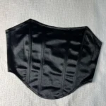 Sleeveless Off Shoulder Fashion Sexy Corset Crop Tops Vest Female Underwear Backless Bustier Top Solid photo review