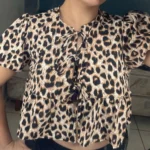 Clearance_Fashion Woman Blouses Short Sleeve Summer Tops Blouse Women Turtleneck Knitted Blouse Shirt Women Tops Blouses_Continu photo review