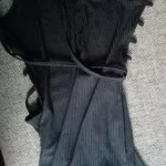 Sexy Black Long Bodycon Dress Women Summer Sleeveless Blackless Halter Neck Spaghetti Strap Dresses High Split Vestidos photo review