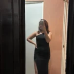 Black Maxi Dress Women Elegant Party Summer Fashion Sexy Split Sleeveless Backless Dress Off Shoulder Streetwear Club Slim Dress photo review