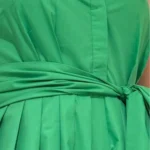 CHCH Women's Dress Summer Beach Party Sleeveless Single breasted Lace up Design Women's Long Dress photo review