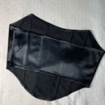Sleeveless Off Shoulder Fashion Sexy Corset Crop Tops Vest Female Underwear Backless Bustier Top Solid photo review