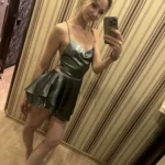 2024 European and American clothing summer sexy fashion new satin backless strap suspender ruffled A-hem dress photo review