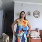 2024 European and American Cross Border Women's New Dress V-neck Sleeveless Sexy Printed Large Hem Foreign Trade Dress photo review
