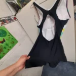 2023 Patchwork Sport One Piece Swimsuit Plus Size Swimwear Women Professional Sport Bathing Suit Surfing Swimsuits Swimming Suit photo review