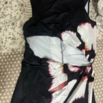 Black Dresses Women Summer New O-Neck Sleeveless Sexy Clubwear Hollow Out Dress Fashion Print Casual Elegant Slim Female Dresses photo review
