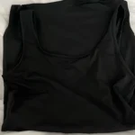 Black Ribbed Bodycon Summer Dress Sexy Vest Sleeveless Vest Club Party Mini Dress WOMEN'S Solid Color Tight Fitting photo review