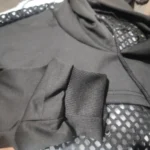 Street Sport Drop Shoulder Drawstring Hollow Out Super Crop Sports Hoodie Without Cami Top photo review