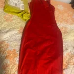 2024 Summer Sexy Tank Top Dress European and American Plus Size Solid Color Women's Sleeveless Mini Dress photo review