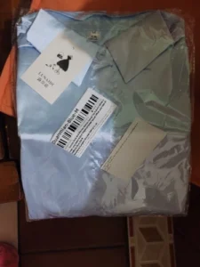Spring Fashion Button Up Satin Silk Shirt Vintage Blouse Women White Tops Lady Long Sleeves Female Loose Street Shirts 11355 photo review