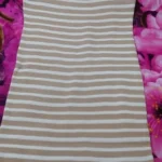Summer Striped Beach Knitted Dress O Neck Short Sleeves Chic Hotsweet Slim Sundress Streetwear Y2K Bodycon Midi Dress photo review