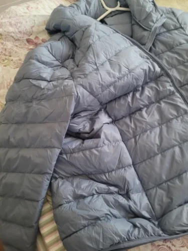 Women Puffer Jacket 15 Colors Plus Size 5XL 6XL 7XL 2025 New Spring Autumn Female Ultra Lightweight Packable Hooded Down Coats photo review