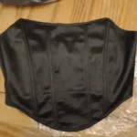 Sleeveless Off Shoulder Fashion Sexy Corset Crop Tops Vest Female Underwear Backless Bustier Top Solid photo review
