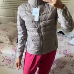 Women Spring Jacket Fashion Short Ultra Lightweight Packable Puffer Coats 15 Colors Female Down Warm Korean Slim Fit Parkas 5XL photo review